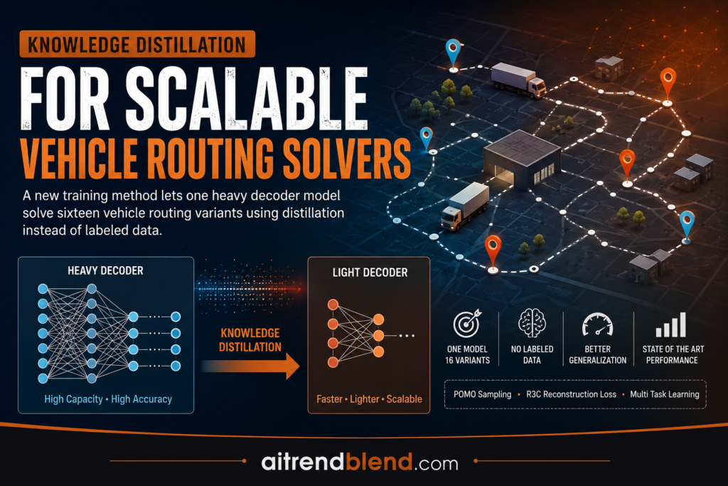 MTL-KD: Knowledge Distillation For Scalable Vehicle Routing Solvers