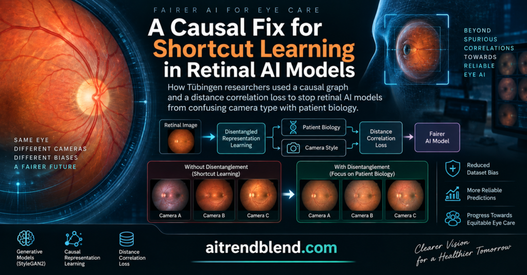 Generative Models: A Causal Fix for Shortcut Learning in Retinal AI Models