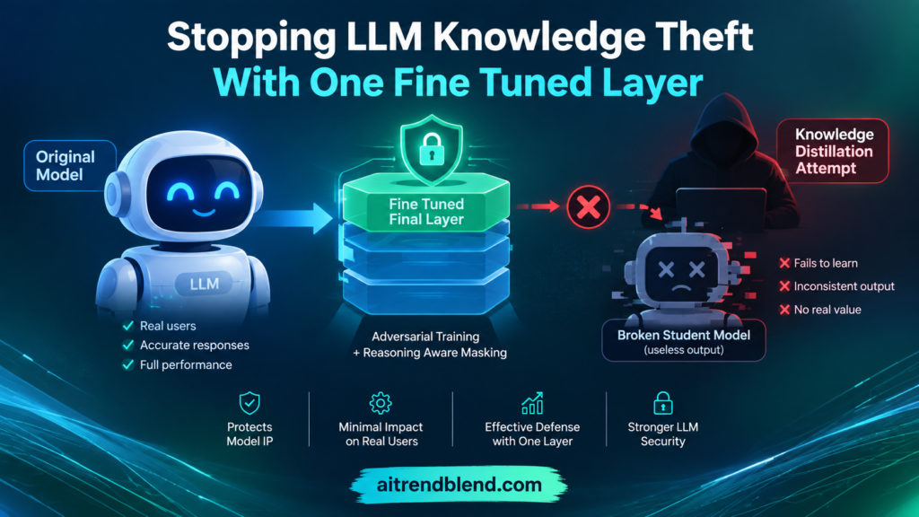 DOGe: Stopping LLM Knowledge Theft With One Fine Tuned Layer