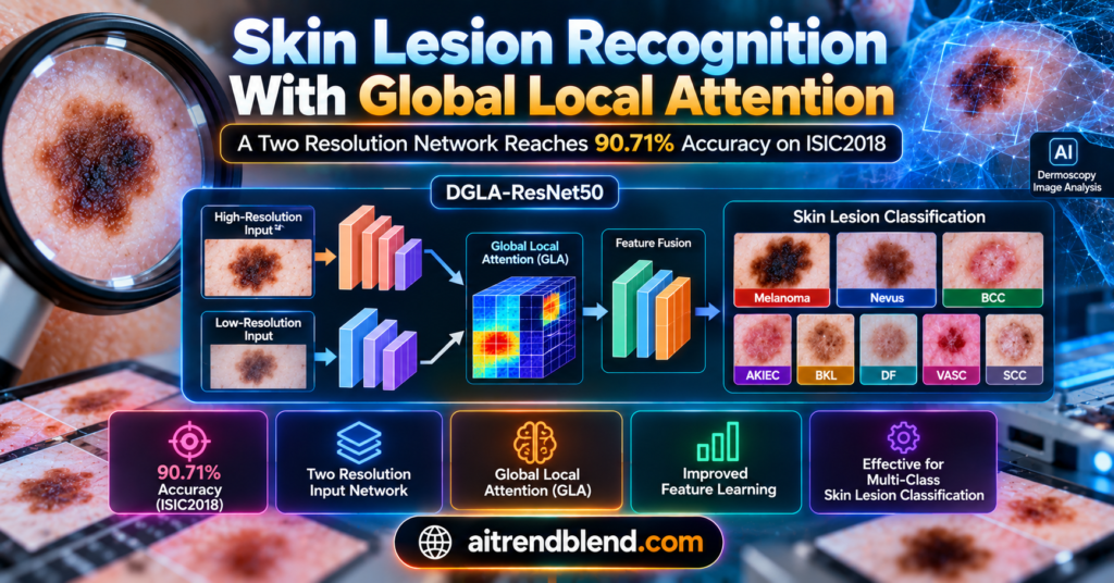Skin Lesion Recognition With Global Local Attention