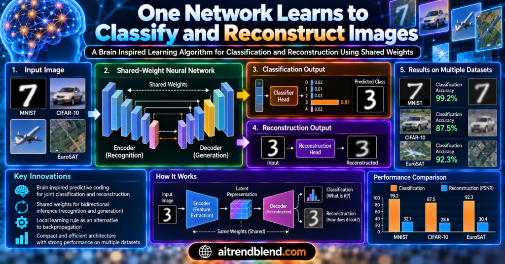 One Network Learns to Classify and Reconstruct Images