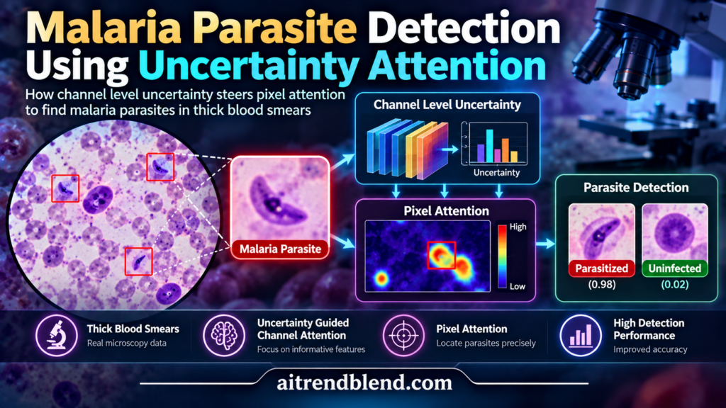 Malaria Parasite Detection Using Uncertainty Attention