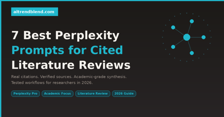 7 Best Perplexity Prompts for Writing Cited Literature Reviews.