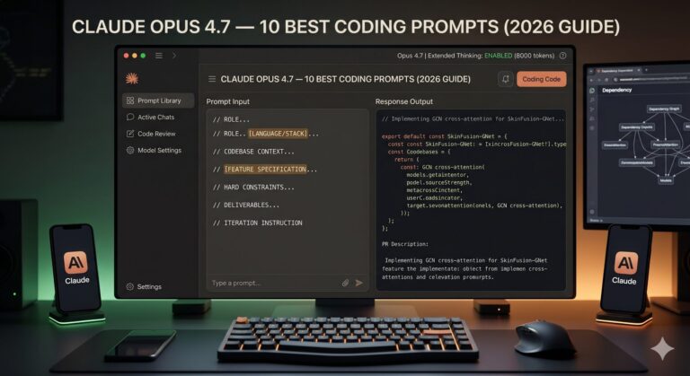 10 Best Claude Opus 4.7 Prompts for Coding (2026 Guide)