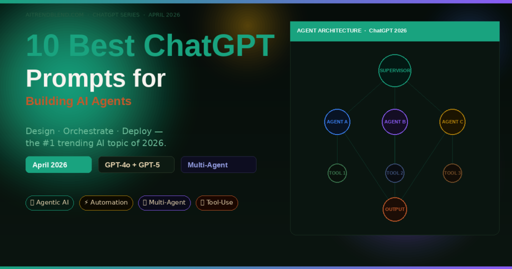 10 Best ChatGPT Prompts for Building AI Agents (2026 Guide)