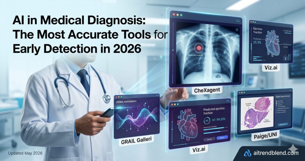 AI IN Medical Diagnosis: The Most Accurate Tools for Early Detection in 2026.
