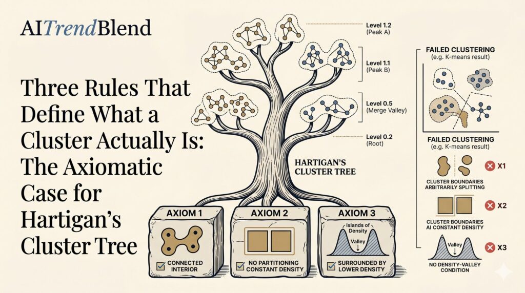 An Axiomatic Definition of Hierarchical Clustering: Why Hartigan Was Right All Along.