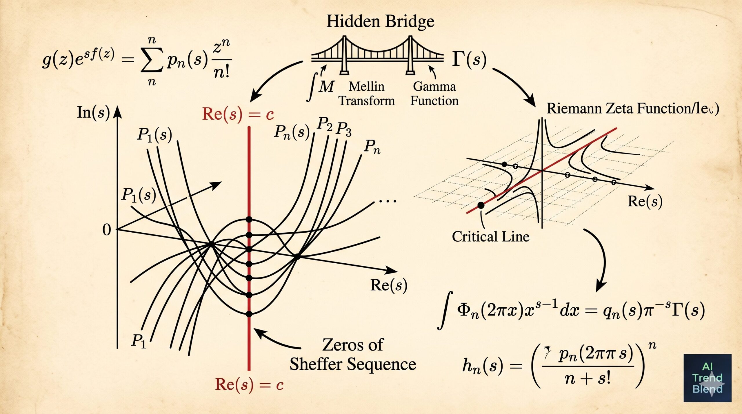 Sheffer Sequences With Zeros on a Line — A Hidden Bridge to the Riemann Zeta Function and the aitrendblend.com logo
