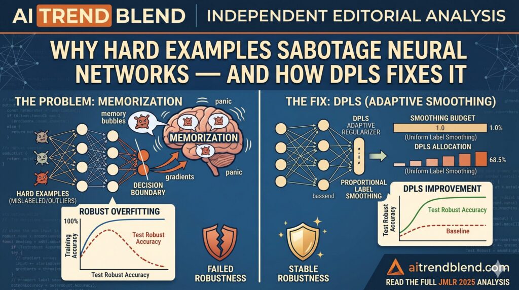 Why Hard Training Examples Hurt Neural Networks — And How DPLS Fixes It.
