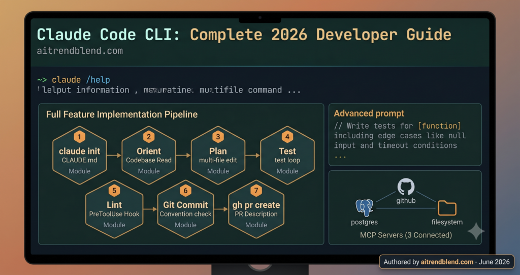 Claude Code CLI: Complete 2026 Developer Guide.