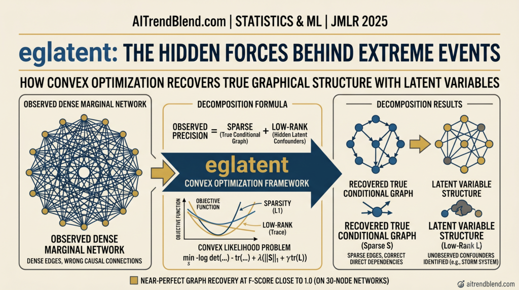 eglatent: How Convex Optimization Finally Solved Extremal Graphical Modeling with Hidden Variables.