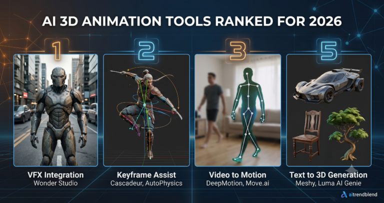 AI 3D Animation Tools Ranked 2026 — What Actually Delivers on the Promise
