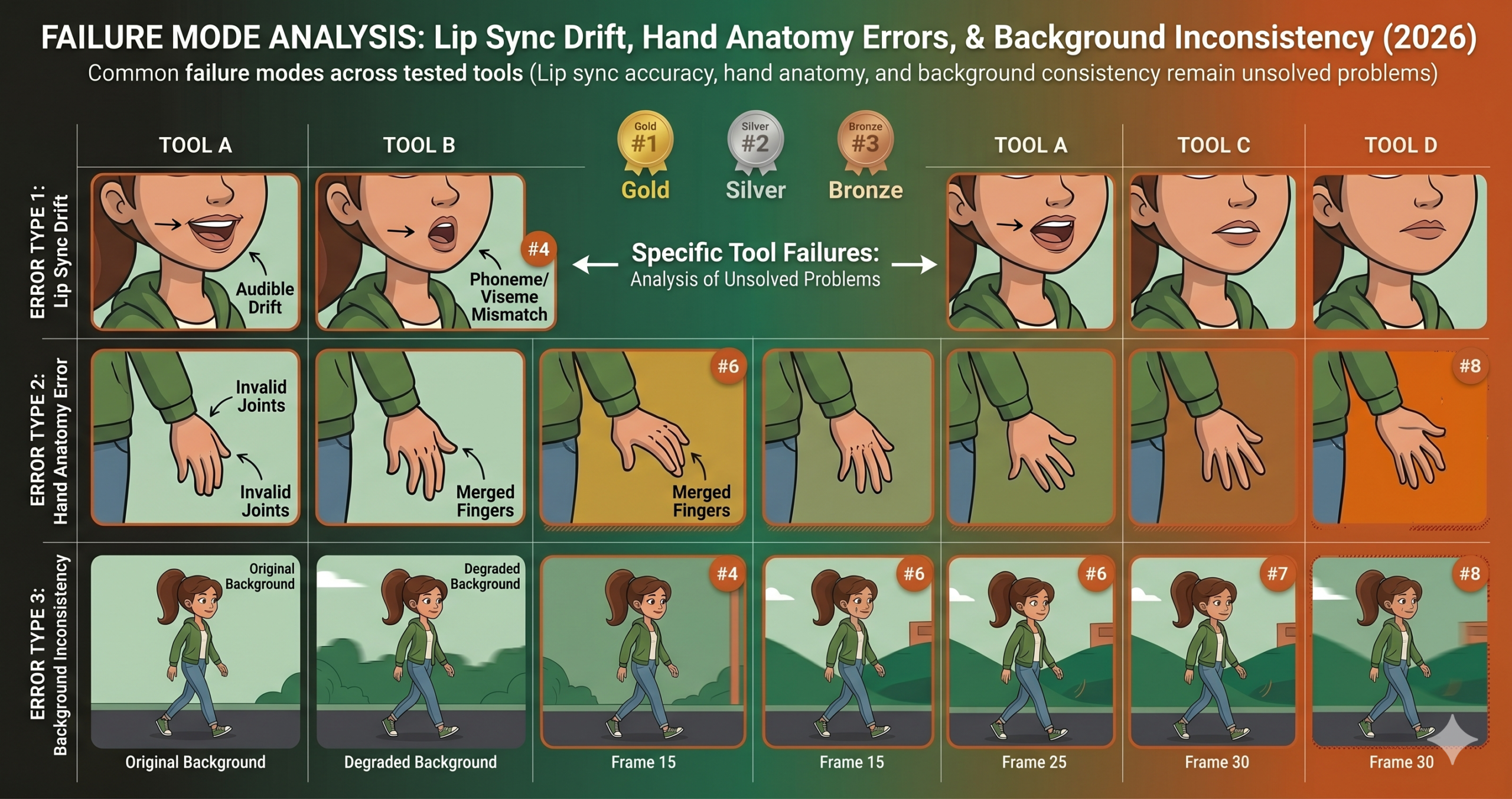 AI 2D animation tools ranked 2026 showing output comparison from Adobe Animate, Rive, Pika Labs, RunwayML and other leading AI animation platforms