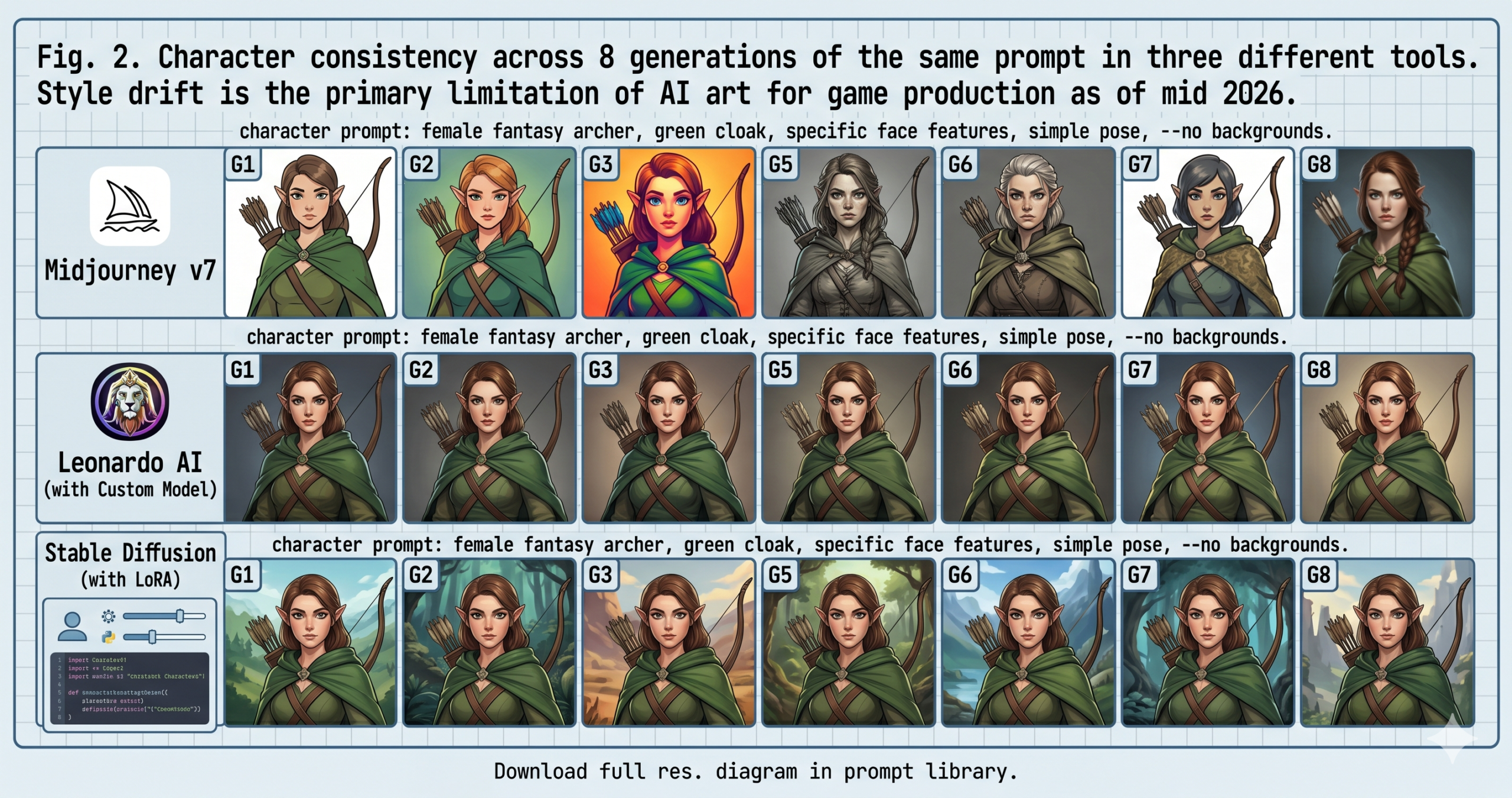 Best AI art generators for game development in 2026, concept art, sprites, and textures created with AI tools like Midjourney, Leonardo AI, and Stable Diffusion