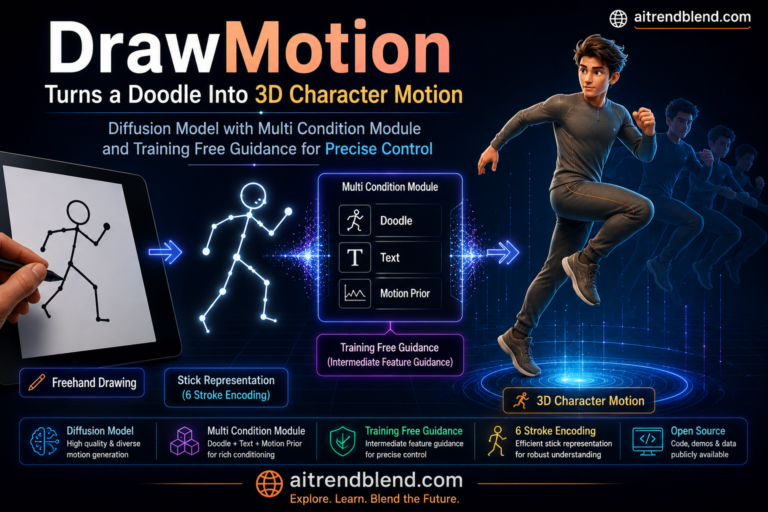 DrawMotion Turns a Doodle Into 3D Character Motion