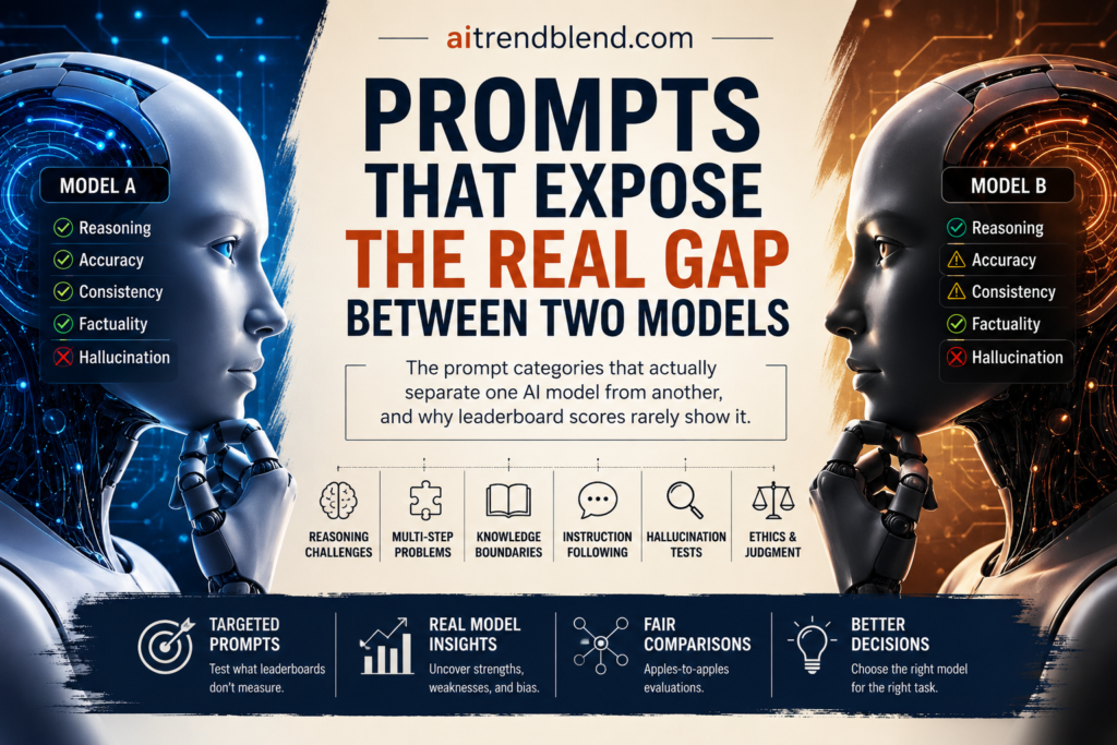 Prompts That Expose The Real Gap Between Two Models