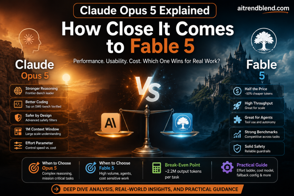 Claude Opus 5 Explained and How Close It Comes to Fable 5