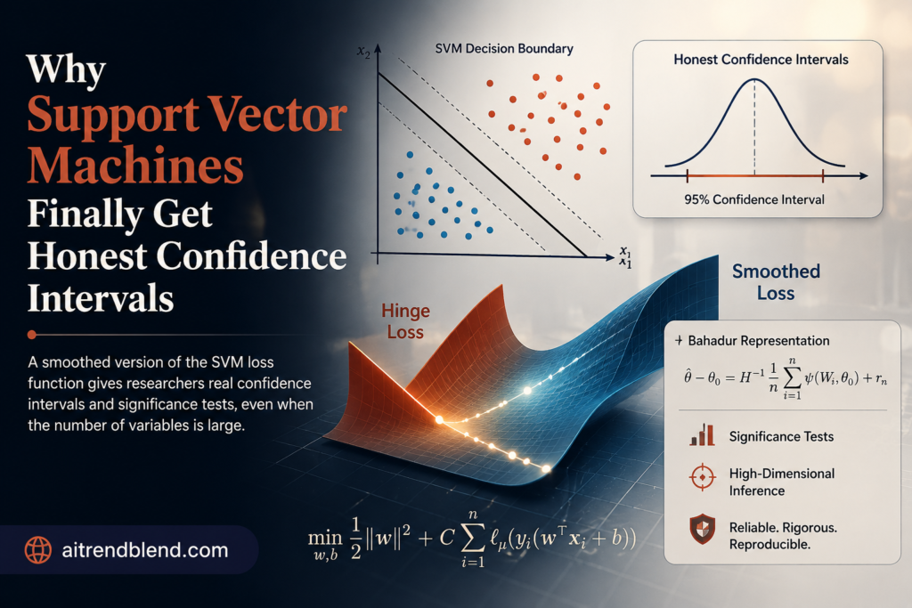 Why Support Vector Machines Finally Get Honest Confidence Intervals
