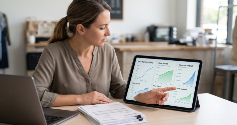 How Small Businesses Actually Save Time and Money With AI.