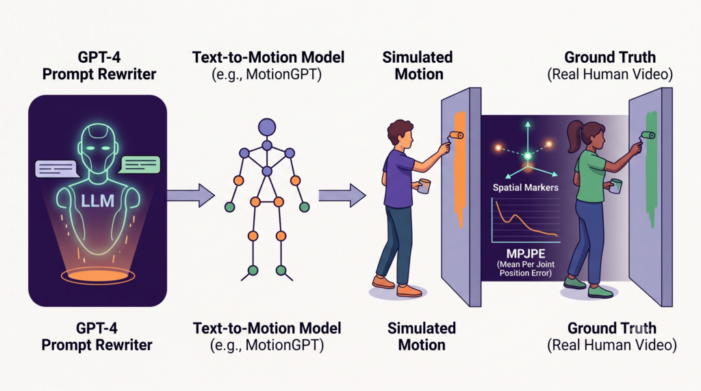 Why GPT-4 Rewritten Prompts Only Sometimes Improve HUMAN Motion Simulation