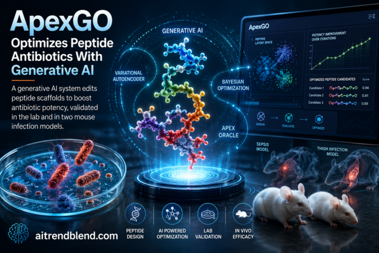 ApexGO Optimizes Peptide Antibiotics With Generative AI