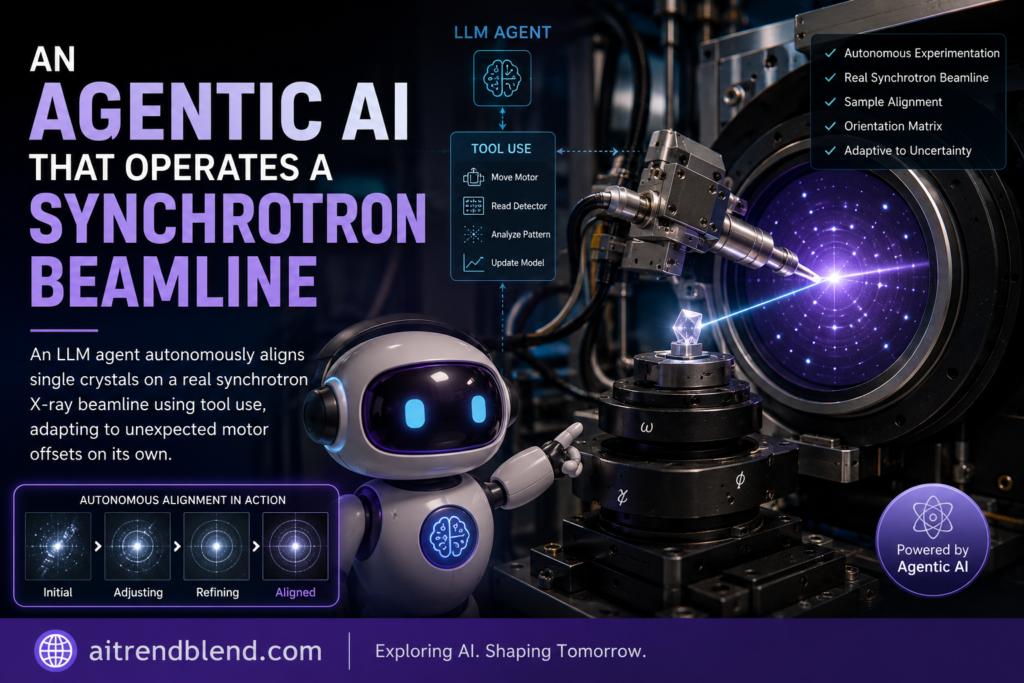 An Agentic AI That Operates a Synchrotron Beamline
