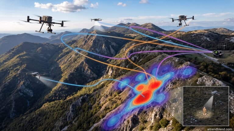 How Croatian Researchers Taught UAV Swarms To Search Hills Like Water Finds Level