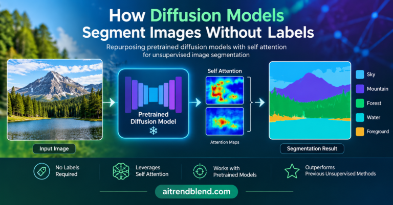 Diffuse2Seg: How Diffusion Models Segment Images Without Labels
