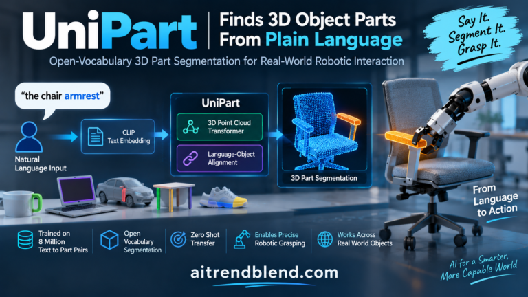 UniPart Finds 3D Object Parts From Plain Language