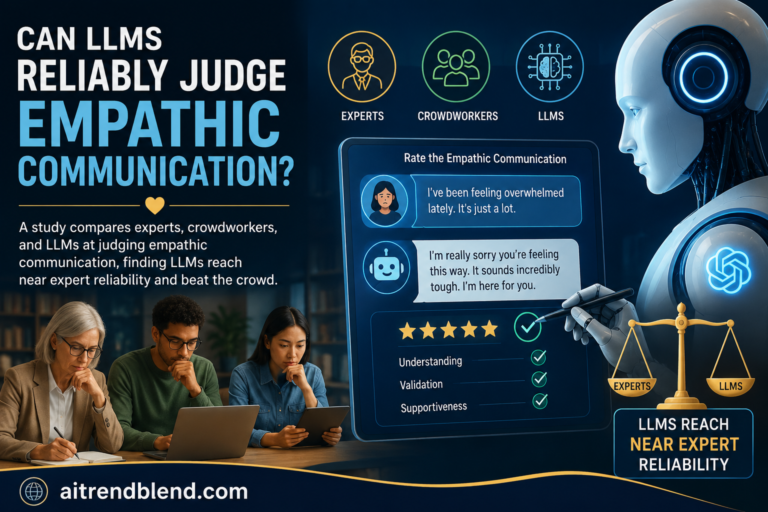 Can LLMs Reliably Judge Empathic Communication