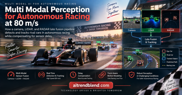Multi Modal Perception for Autonomous Racing at 80 m/s