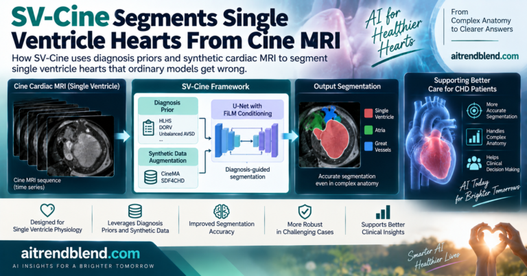 SV-Cine Segments Single Ventricle Hearts From Cine MRI