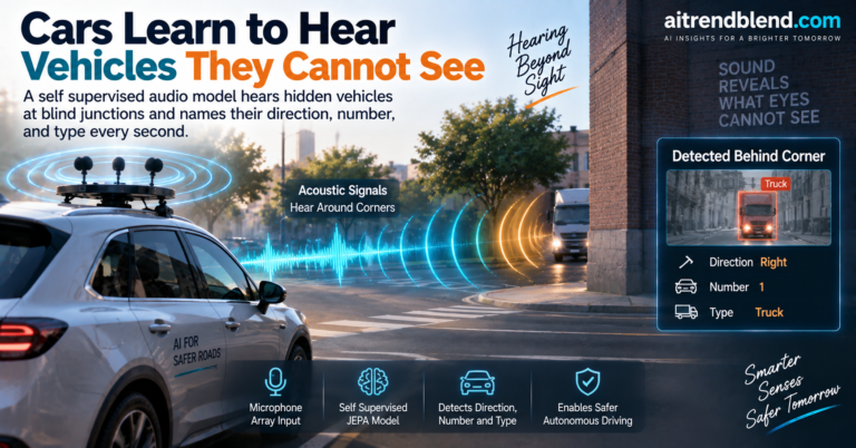 Cars Learn to Hear Vehicles They Cannot See