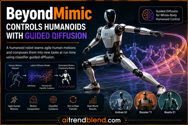 BeyondMimic Controls Humanoids With Guided Diffusion