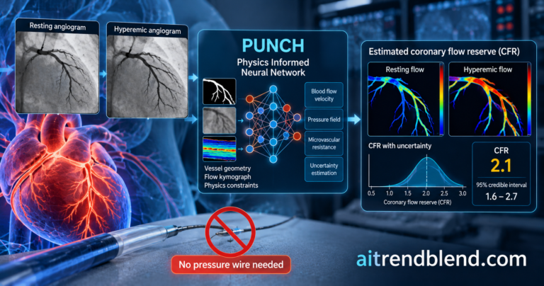 PUNCH Estimates Coronary Flow Reserve Without a Wire