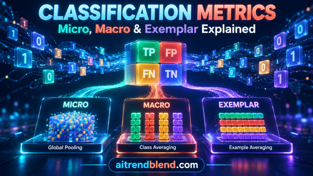 Classification Metrics Unified by One Matrix Algebra
