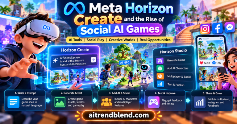 Meta Horizon Create and the Rise of Social AI Games