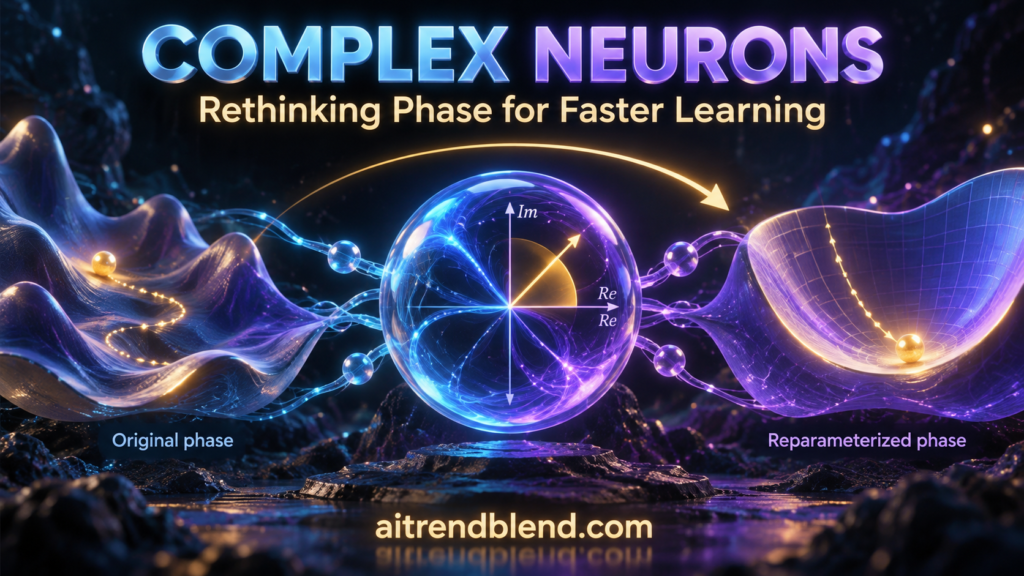 Complex Neurons Learn Faster With Phase Reparameterization